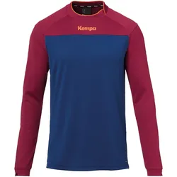 Kempa Prime langarm Trikot deep blau/deep rot XL