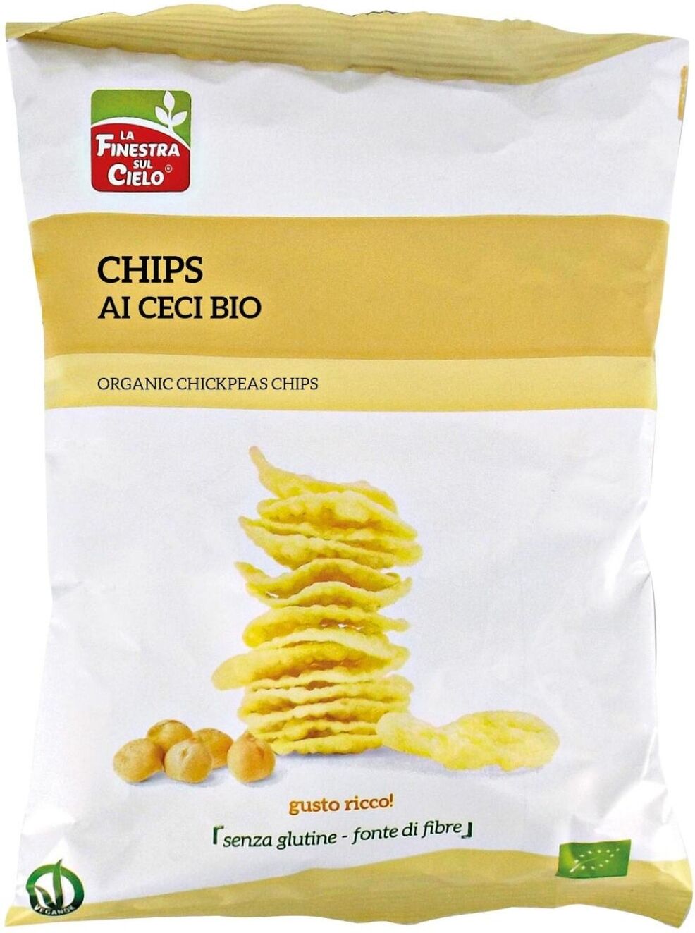 LA FINESTRA SUL CIELO Chips Di Ceci 75 Grammi 