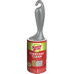 3M Scotch-Brite Kleider-Fusselroller 836R-30, Hohe Klebkraft, schonend zu Textilien, praktische Perforierung, 30 Blatt