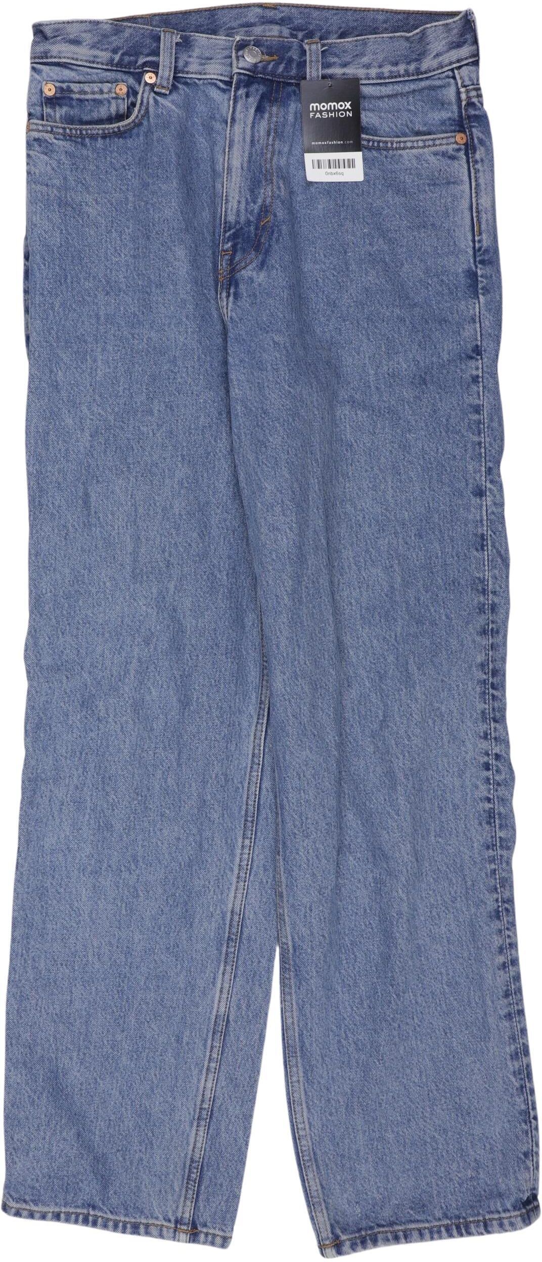 Weekday Herren Jeans, Blau, Gr. W27, Baumwolle - Second Hand