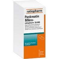 PANKREATIN Mikro-ratio.20.000 magensaftr.Hartkaps. 100 St
