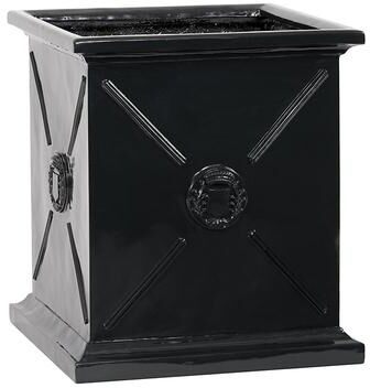 Beauclaire Planter - Black, Small - Ballard Designs