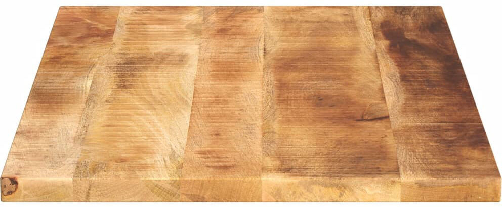 Alpen Home Table Top Solid Wood Rough Mango Natural 2.5cm H x 120cm W x 70cm D