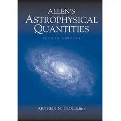 Springer Allen's Astrophysical Quantities