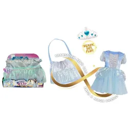 Konjac Sponge Magic Flip - Blue Princess 128 - 134 cm (604601) (128, 134)
