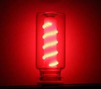 Inspired Living Retro Touch Dimmable USB Mood Lamp With Spring Design red