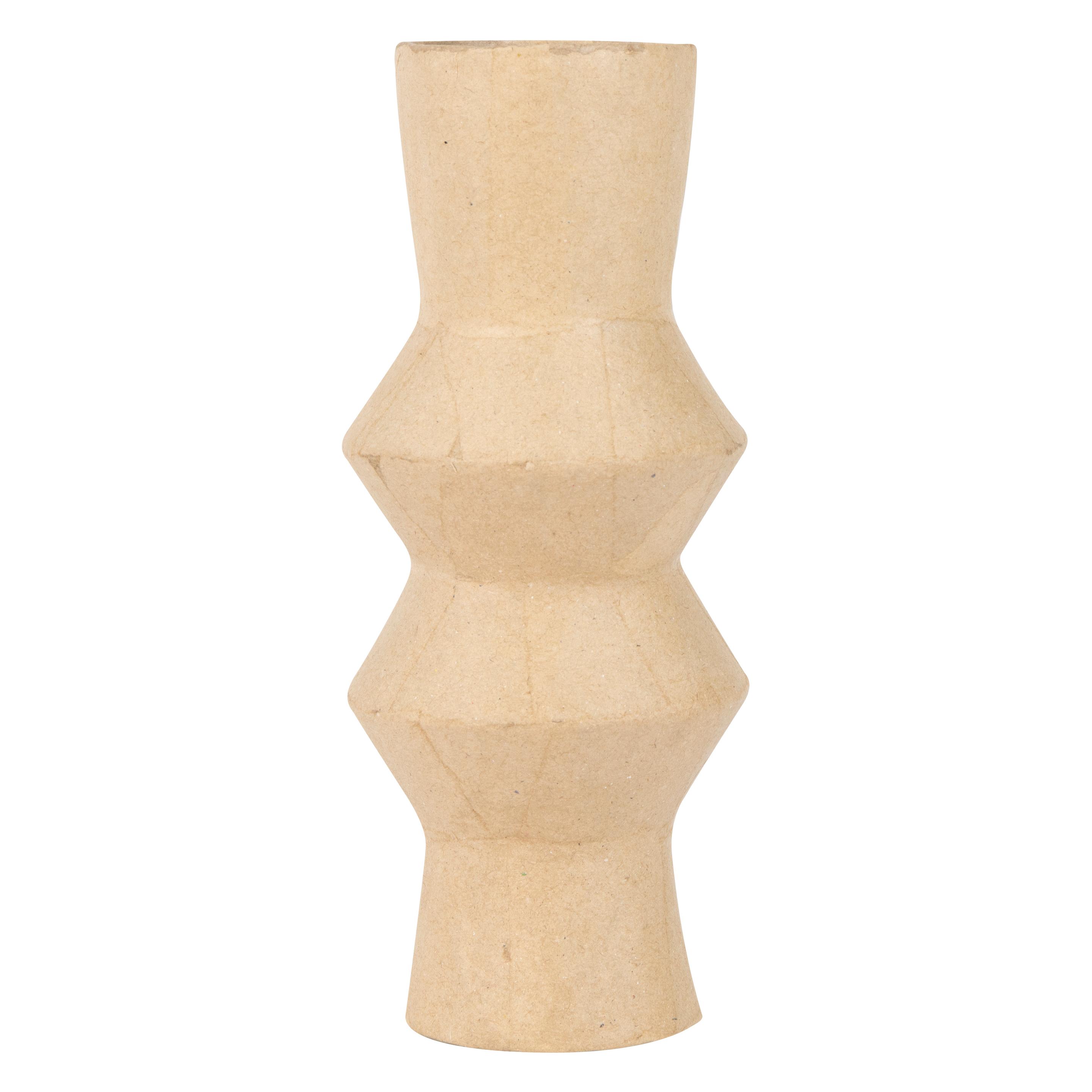 Décopatch Bastelform Vase Twisty HD070C 10x10x25 cm wasserfest (HD070C)