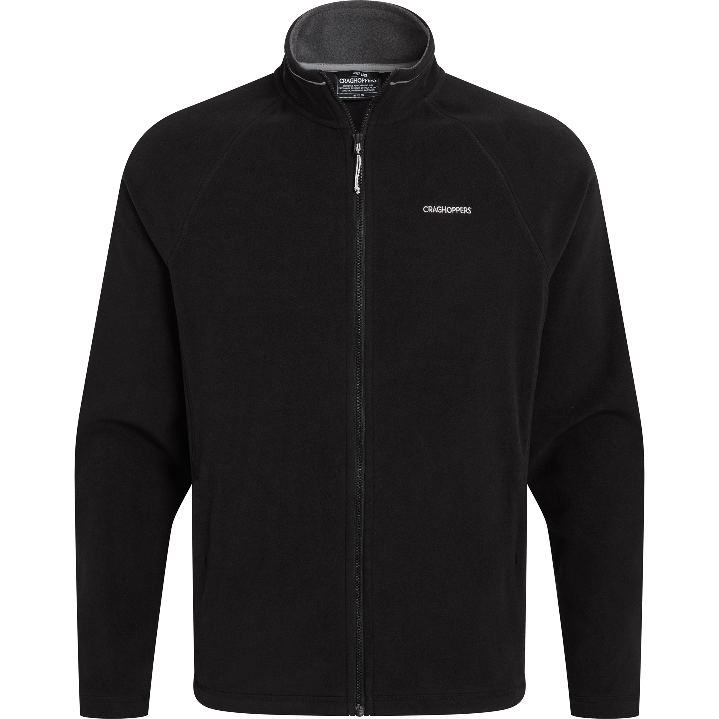 Craghoppers Corey Herren Fleecejacke schwarz Größe L Lifestyle Isolierend