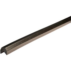 Knuffi Schutzprofil Typ AA, Trapez, PA-14210, selbstklebend, 1m Länge, schwarz, 40 x 36mm, Eckenschutz
