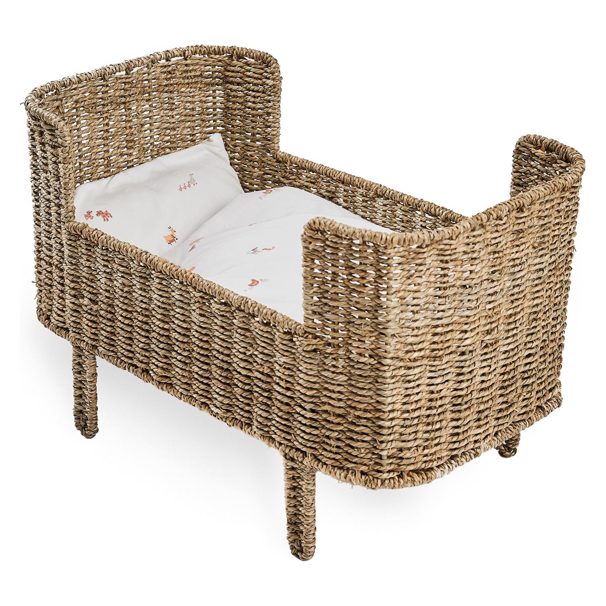 Smallstuff - Rosaline doll bed - natural seagrass (53000-03) (53000-03)
