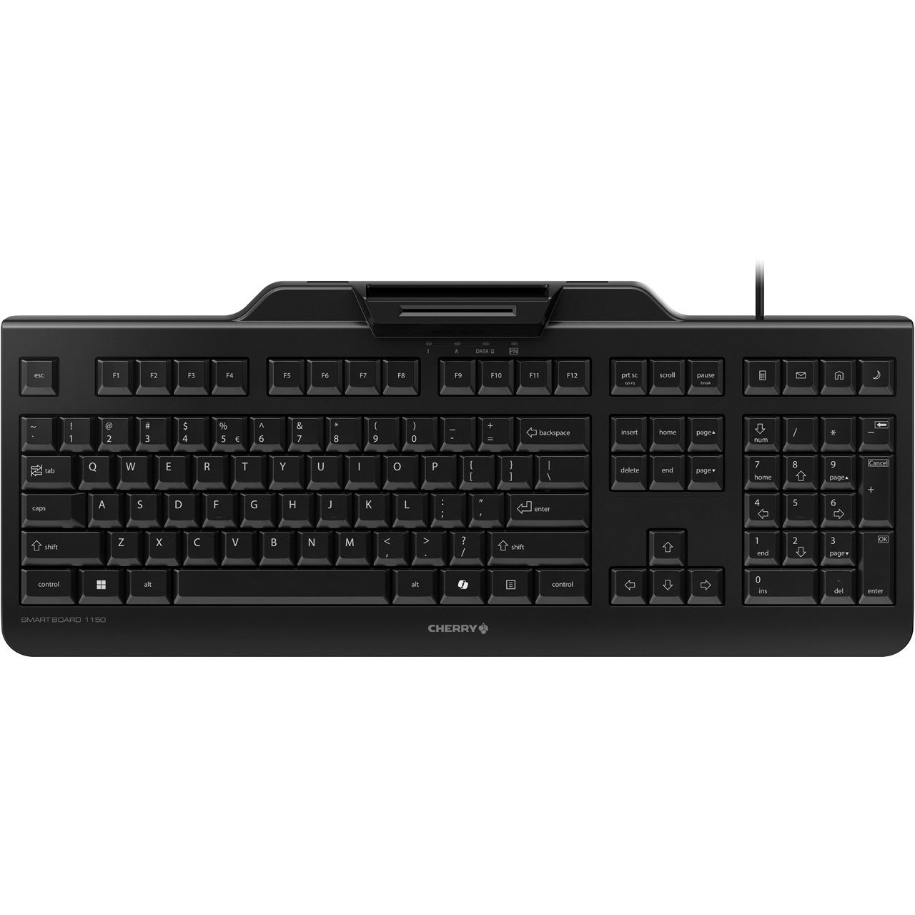 CHERRY SMART BOARD 1150 - US - INTERNATIONAL LAYOUT BLACK