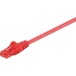 GOOBAY 95666 - Cat.6 U/UTP Patchkabel, CCA, rot, 25 m