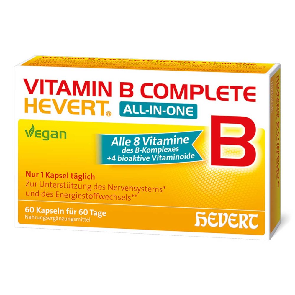 Hevert-Arzneimittel GmbH & Co. KG Vitamin B Complete Hevert All-in-one Kapseln 19214749