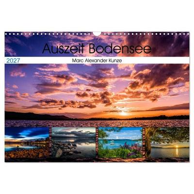 Auszeit Bodensee (Wandkalender 2027 DIN A3 quer), CALVENDO Monatskalender