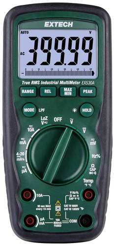 Extech EX530A Hand-Multimeter digital CAT IV 600V Anzeige (Counts): 50000