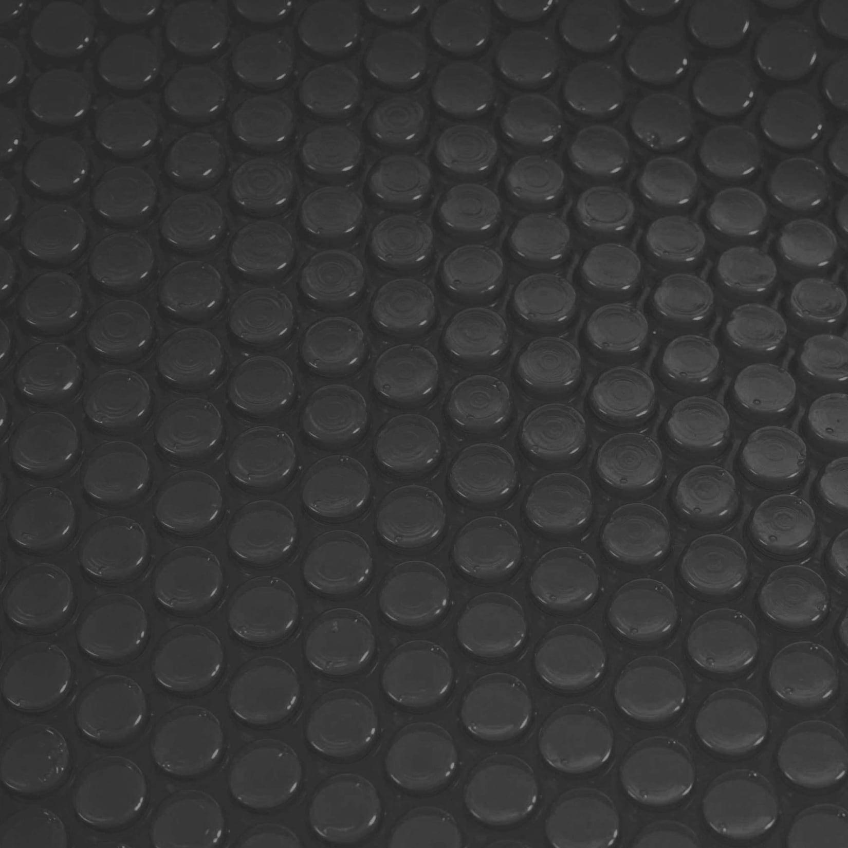 Pool-Abdeckung Wärmeplane Solarplane Abdeckplane Solarabdeckung, Stärke: 200 µm ~ rechteckig 8x4m schwarz