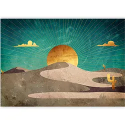 Artgeist, Tapete, Fototapete - Morning in the Desert (150 x 105 cm)