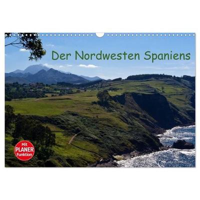 Der Nordwesten Spaniens (Wandkalender 2027 DIN A3 quer), CALVENDO Monatskalender