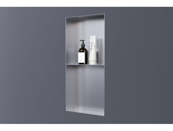 Bernstein Ablageelement NT306010X randlos, Randlose Wandeinbaunische, senkrecht und waagerecht montierbar