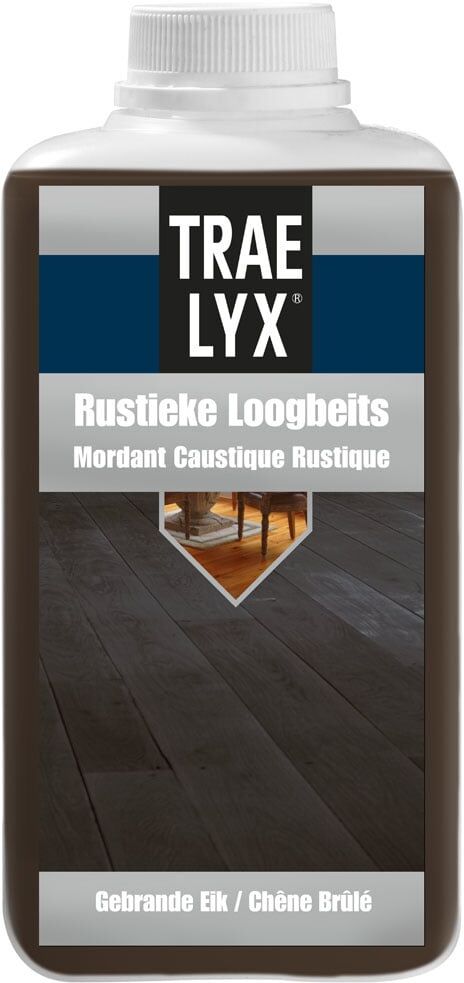 Trae Lyx Rustieke Loogbeits Gebrande Eik