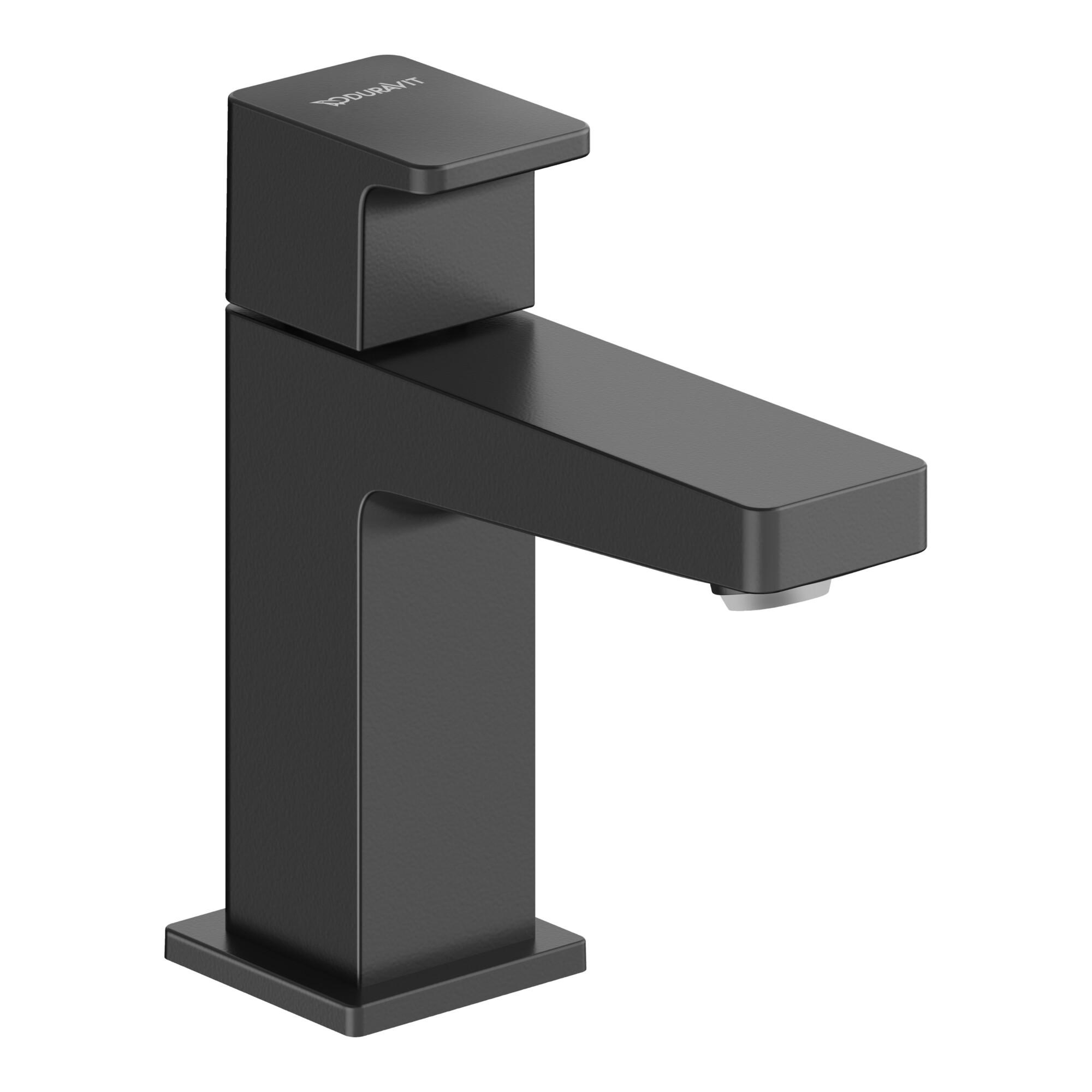 Duravit Standventil Manhattan Ausladung 90mm, schwarz matt (MH1080002046)