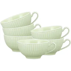 TEETASSEN Amina Seladon 0,14 l 6er Set