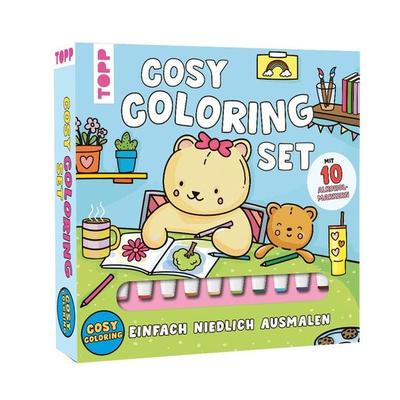 Cosy Coloring Ausmalset - Einfach niedlich ausmalen