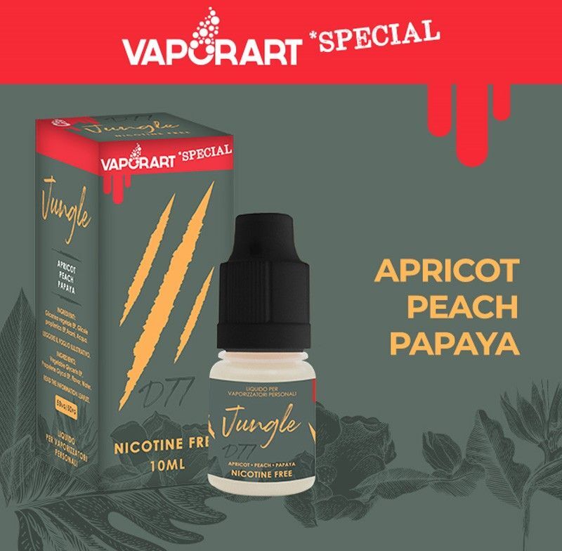 VaporArt IT Jungle Vaporart Liquido Pronto Da 10 Ml