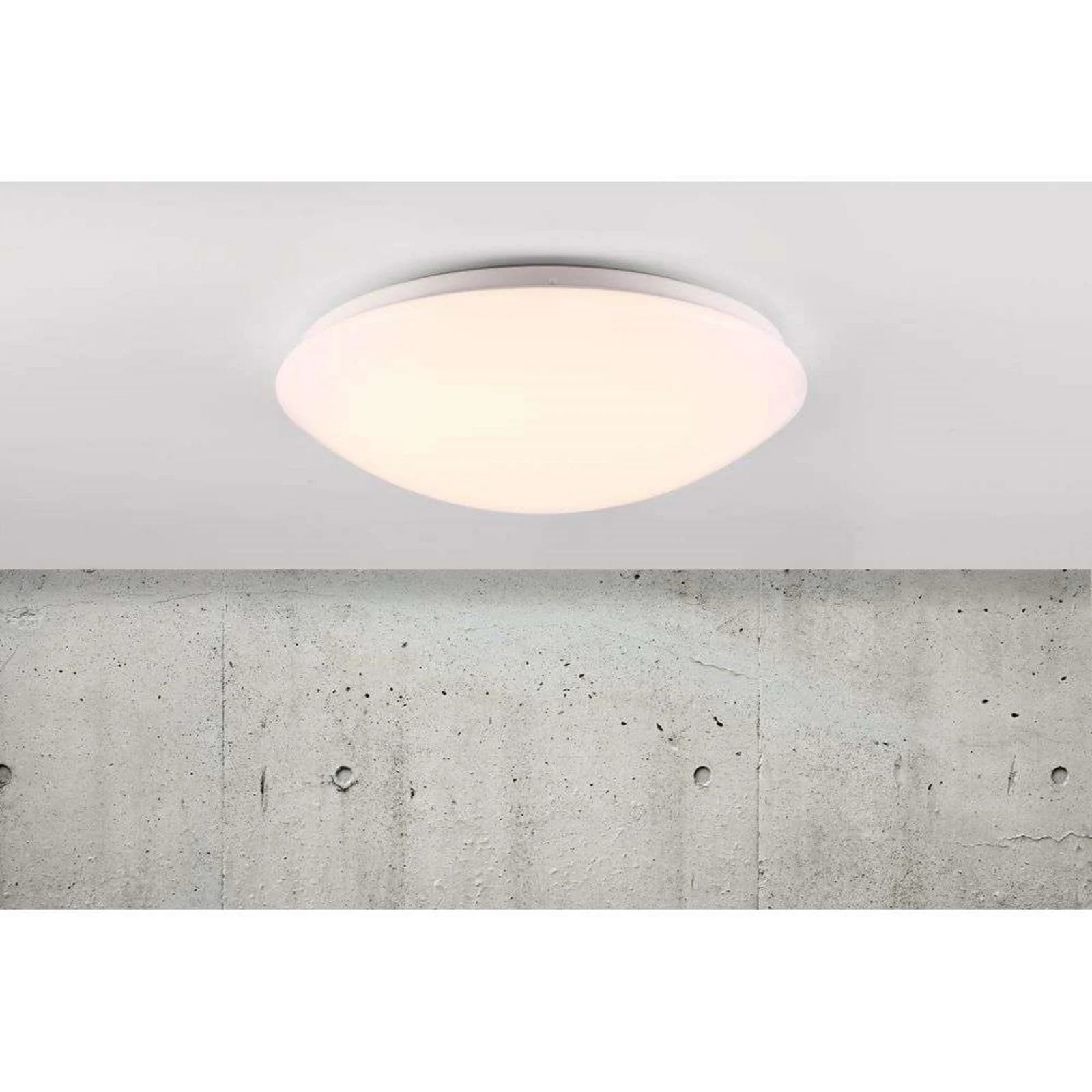 Nordlux Ask LED Plafondlamp Wit - IP44 - Badkamer - Ø 36 cm