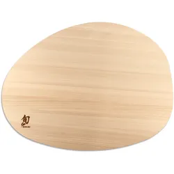 KAI Schneidebrett SHUN HINOKI L Oval