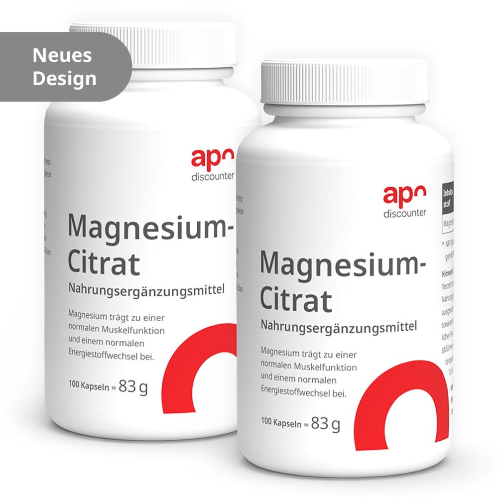 apo.com Group GmbH Magnesiumcitrat Kapseln von apodiscounter 08107000