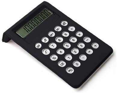 Calcolatrice da tavolo in abs alba Personalizzate o neutre