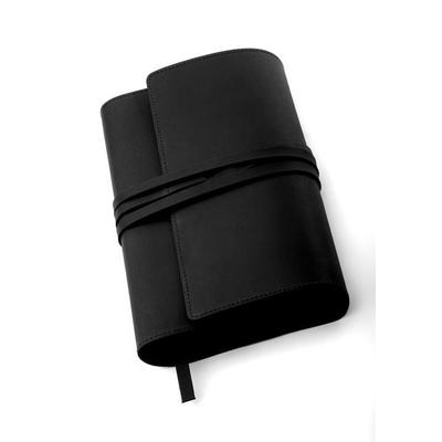 Milano Schwarz – Variable Leder-Buchhülle