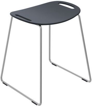 Hewi Duschhocker 950.51.30092 anthrazitgrau, mit integrierten Griffmulden