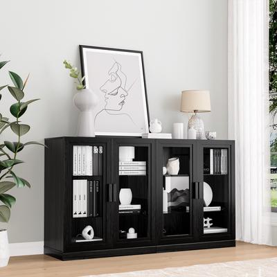 Dovelina Classic Storage Cabinet with Adjustable Shelves