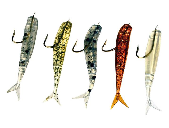 Hegene Shad Minnow Hakengrösse 4 5 Stück