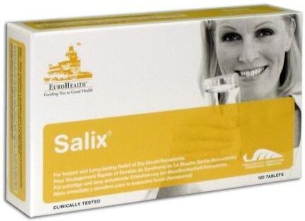 EuroHealth Salix for Dry Mouth 120 Capsules