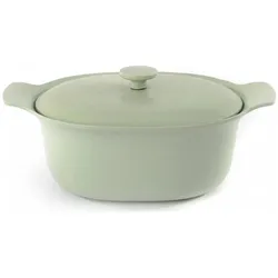 BergHoff Kochtopf mit Deckel Ron Line, Pfanne + Kochtopf, Grün