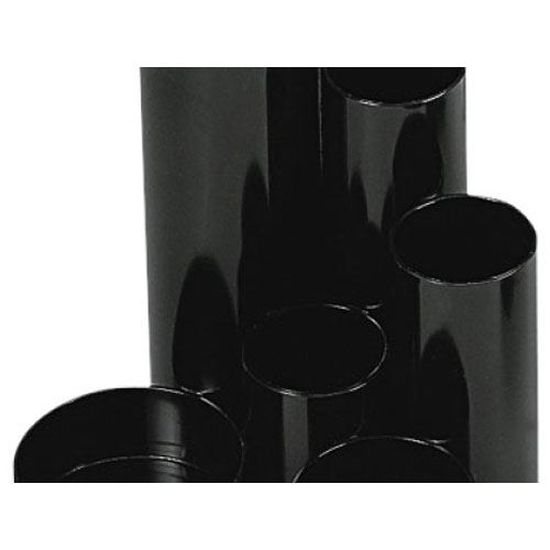 WEDO Stiftehalter Junior Butler schwarz ABS-Kunststoff 6 Fächer 13,5 x 12,0 x 14,8 cm