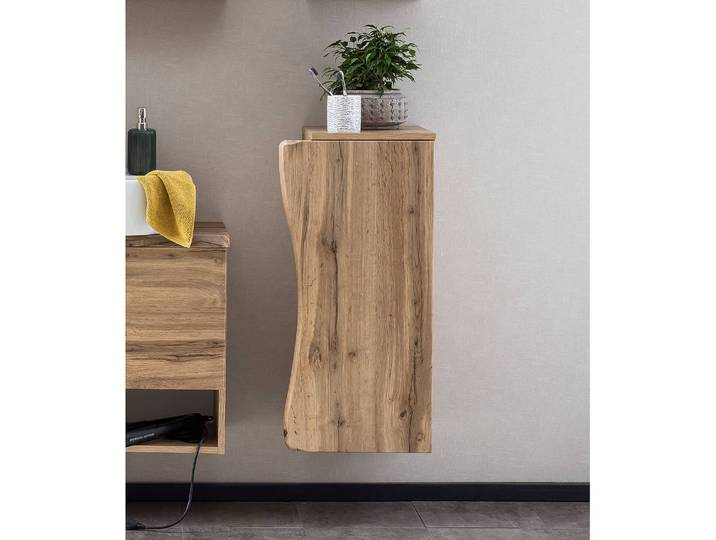 Meuble bas Stubach I 30 x 79 x 35cm Marron/Imitation chêne wotan