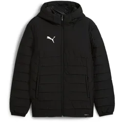 PUMA teamADDITIONS Steppjacke mit Kapuze Herren 03 - PUMA black-PUMA silver 3XL