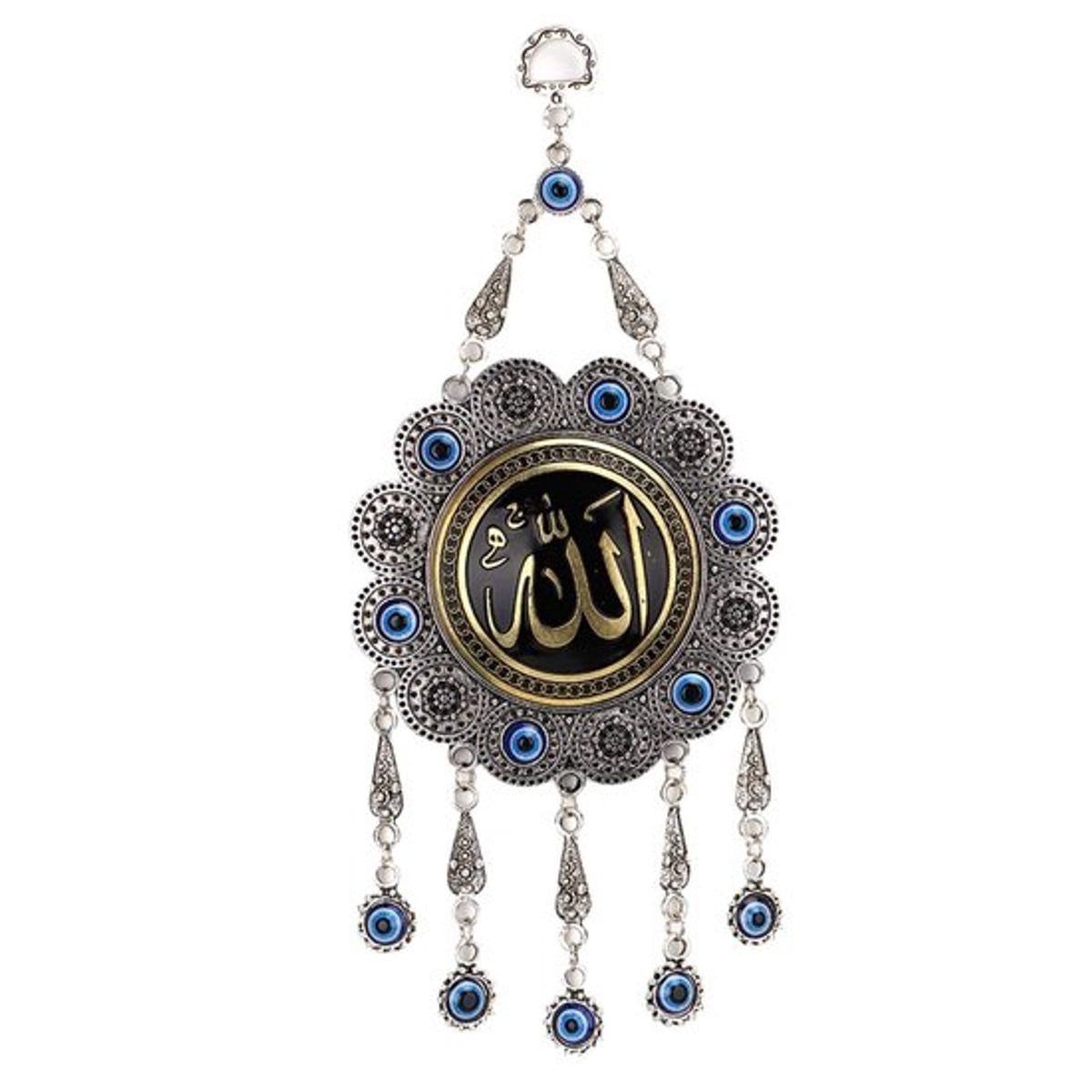 Turks Blauwe Boze Oog Amulet voor Geluk en Bescherming in Auto of Huis