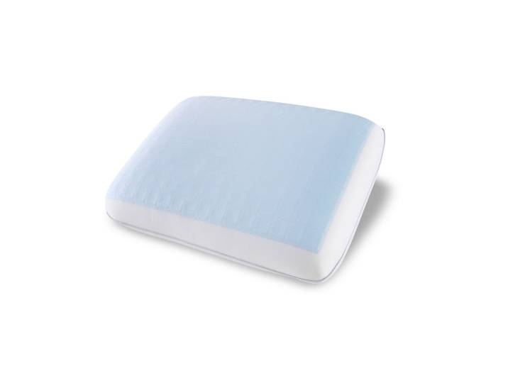 Nackenkissen Cloud Blau/Weiß mit Gelpads