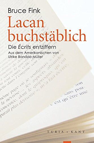 Bruce Fink - Lacan buchstäblich: Die Écrits entziffern - Preis vom 30.09.2026 22:30:23 h