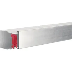 Hager LFS6006009016 Leitungsführungs- kanal Stahlblech 60x60mm verkehrsweiß