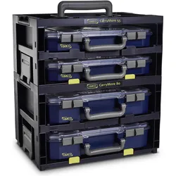 Raaco, Werkzeugkoffer, Sortimentskoffer CarryMore 80