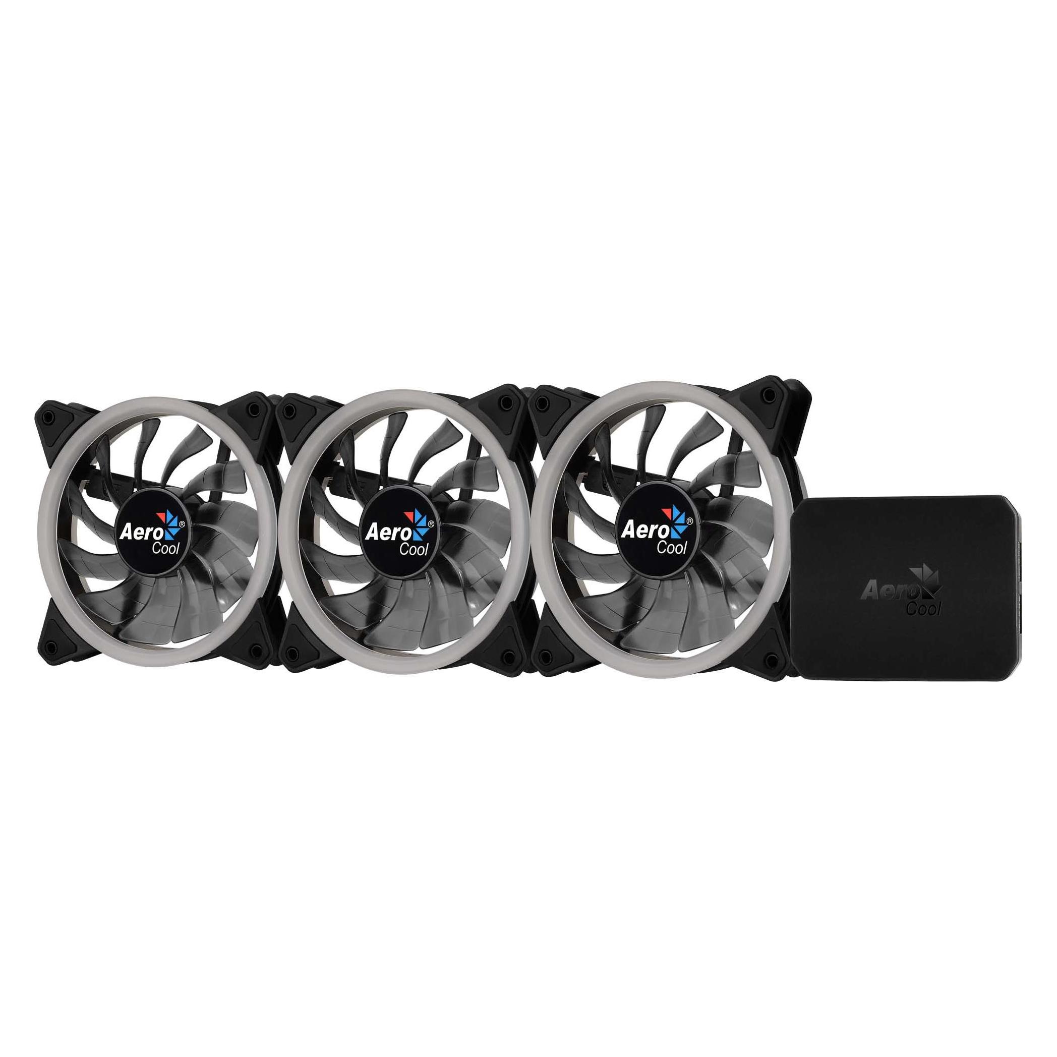 AeroCool Lüfter Rev RGB Pro (120 mm, 3x) (REVRGBPRO)