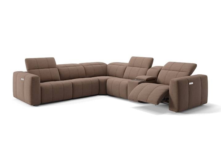XXL Eckcouch FLORIDA Stoff Polsterecke