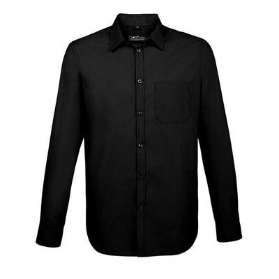 Herren Baltimore Fit Hemd | SOLO INVEST FRANCE SAS | Farbe: Schwarz | XXL