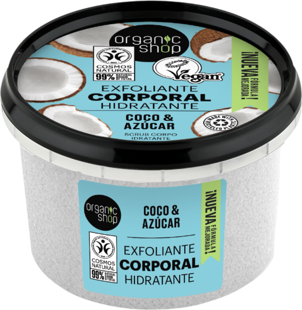 Organic Shop Coconut Moisturizing Body Scrub 250 ml 250 ml